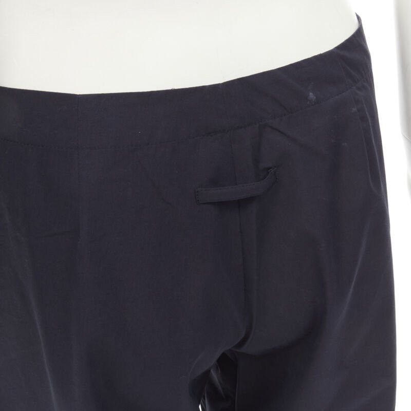 Jean Paul Gaultier JEAN PAUL GAULTIER Vintage navy silver button wide leg nautical pants IT42 M Size 28" / US 6 / IT 42 - 8 Thumbnail
