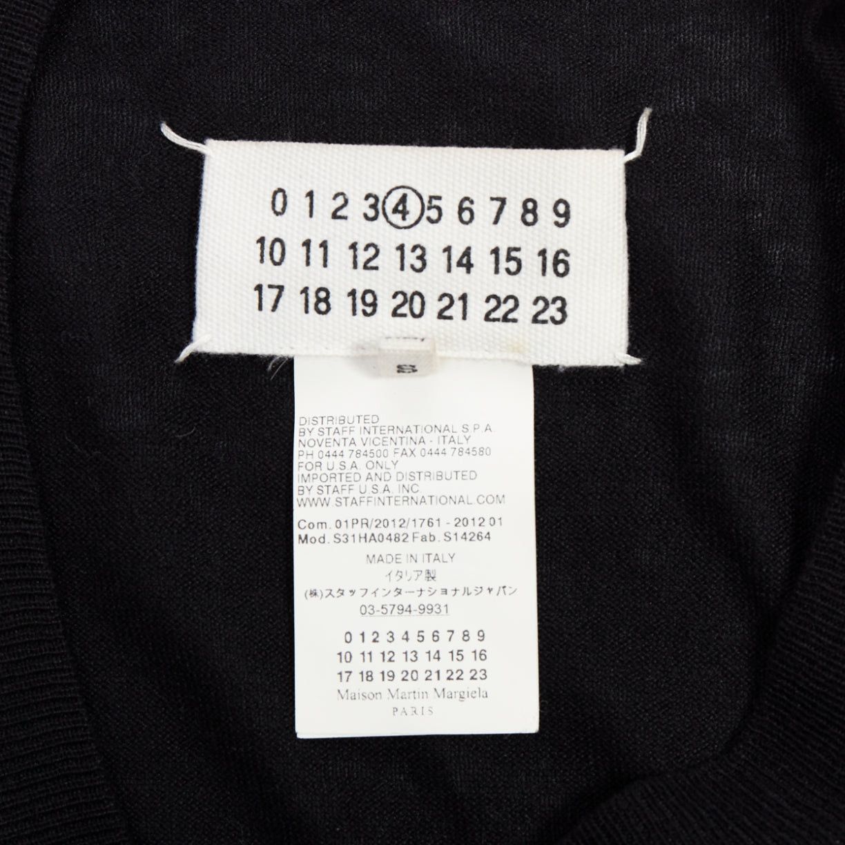 Maison Margiela MAISON MARGIELA 2012 charcoal grey silk linen batwing pullover sweater S Size S / US 4 / IT 40 - 8 Thumbnail