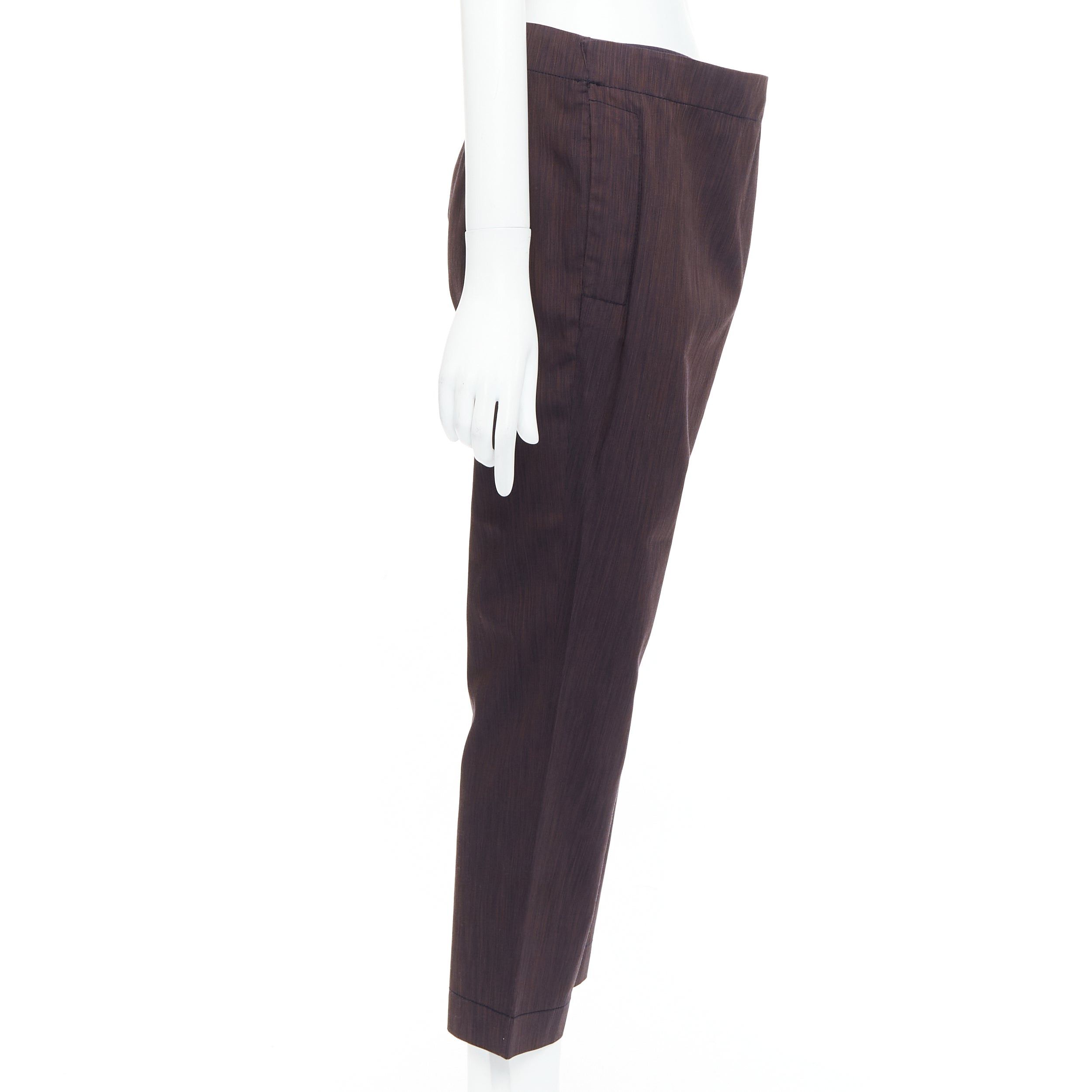Vivienne Westwood VIVIENNE WESTWOOD Anglomania brown asymmetric foldover harem pants IT40 S Size 27" / US 4 / IT 40 - 4 Thumbnail