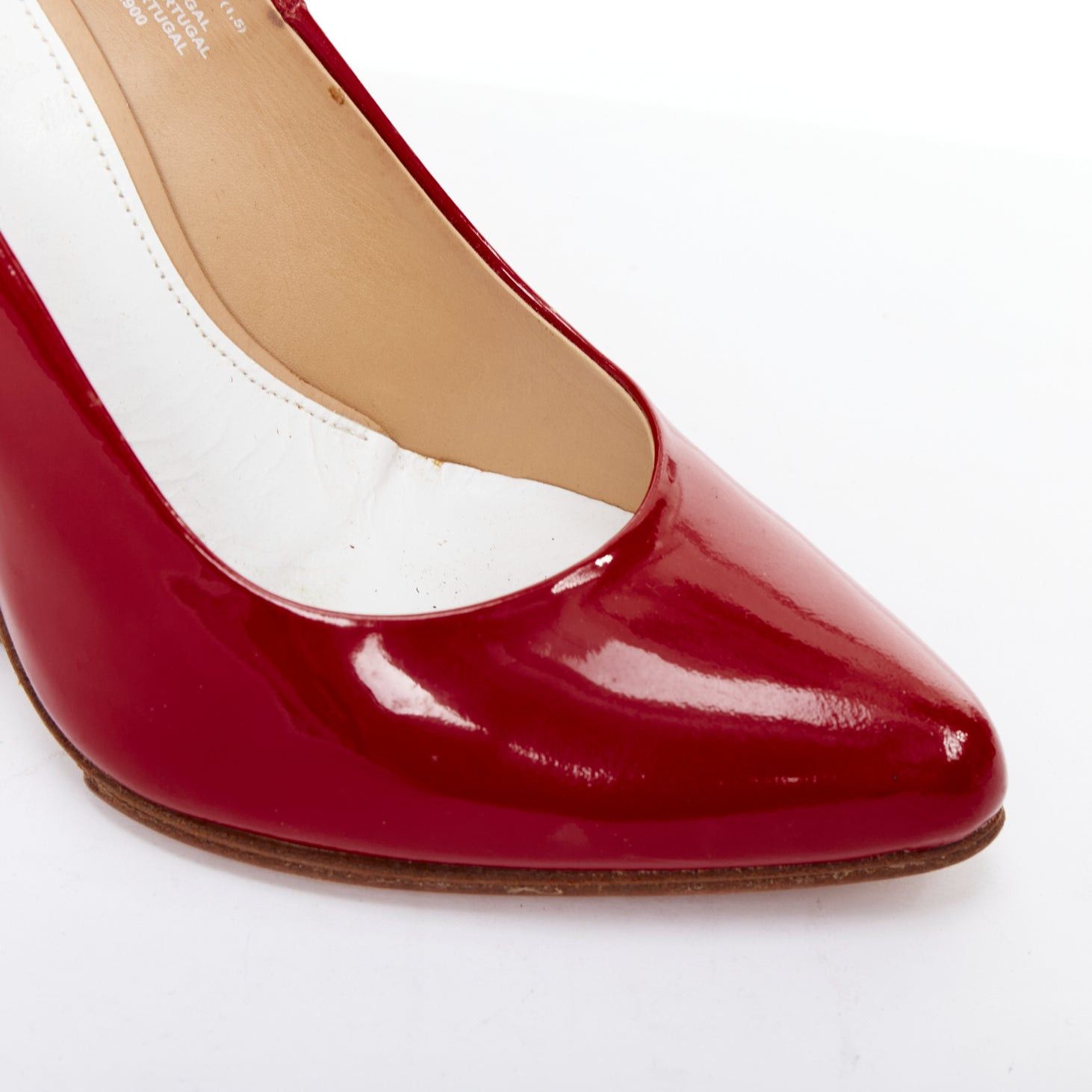 Maison Margiela MAISON MARGIELA H&M Invisible red patent leather perspex clear heel pumps EU37 Size US 7 / IT 37 - 8 Thumbnail