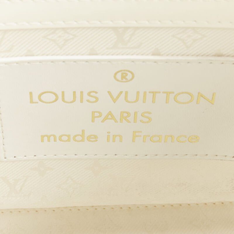 Louis Vuitton rare LOUIS VUITTON Street Shopper PM metallic gold silver woven leather tote bag Size ONE SIZE - 12 Thumbnail