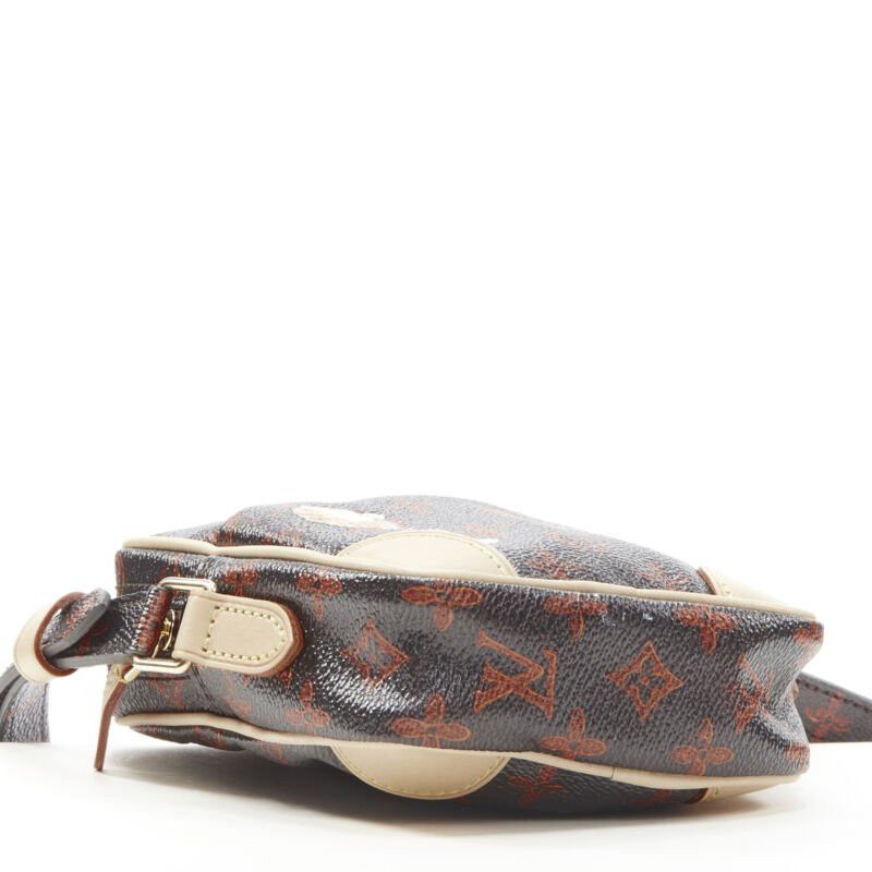 Louis Vuitton rare LOUIS VUITTON 2018 Runway Catogram Paname PM monogram crossbody camera bag Size ONE SIZE - 6 Thumbnail