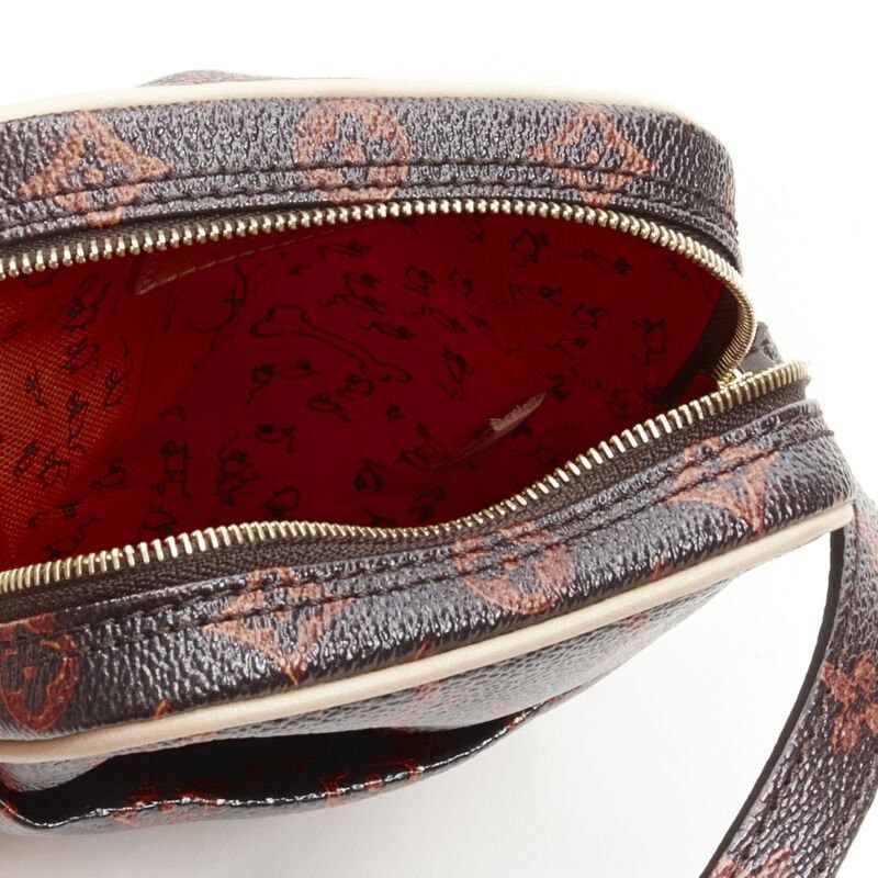 Louis Vuitton rare LOUIS VUITTON 2018 Runway Catogram Paname PM monogram crossbody camera bag Size ONE SIZE - 9 Thumbnail