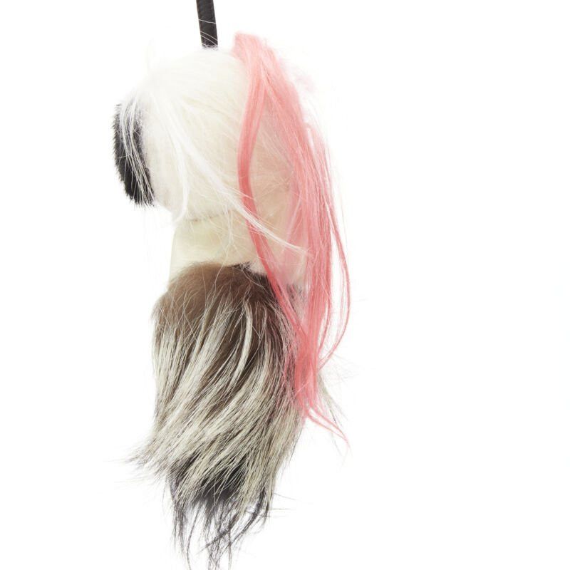 Fendi rare FENDI Karlito 2014 Large limited pink mink fox fur bag charm keyring Size ONE SIZE - 2 Thumbnail