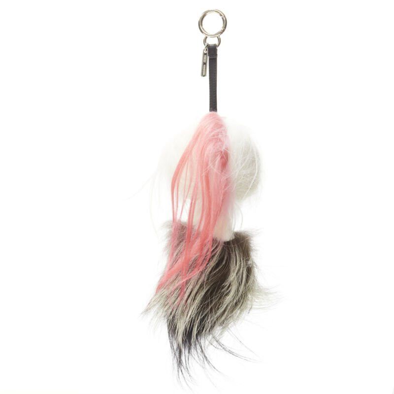 Fendi rare FENDI Karlito 2014 Large limited pink mink fox fur bag charm keyring Size ONE SIZE - 5 Thumbnail