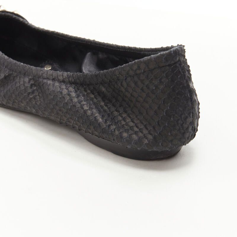 Givenchy GIVENCHY Riccardo Tisci gold star spike stud toe cap scaled ballerina flats EU37 Size US 7 / IT 37 - 7 Thumbnail