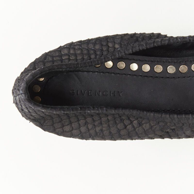 Givenchy GIVENCHY Riccardo Tisci gold star spike stud toe cap scaled ballerina flats EU37 Size US 7 / IT 37 - 8 Thumbnail
