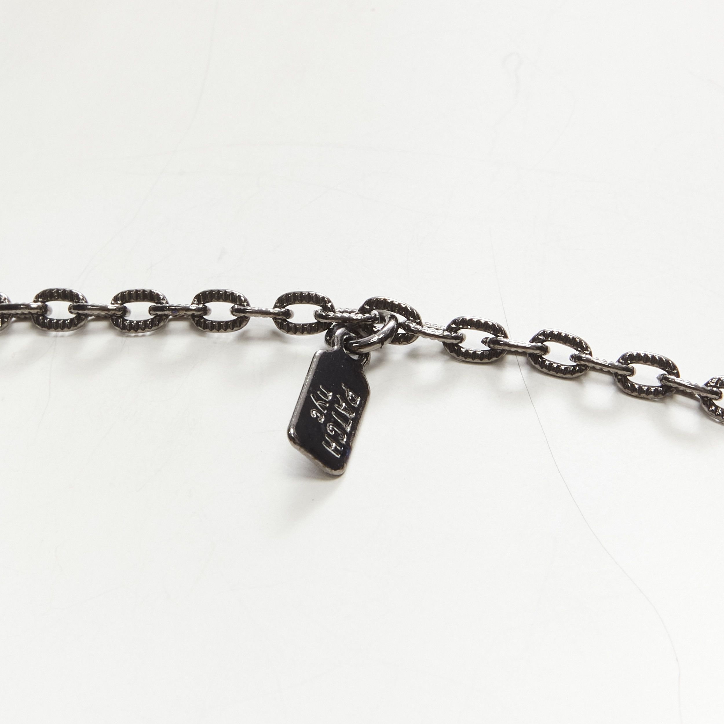 Other PATCH NYC gunmetal spider bell anchor coin chain charm necklace bracelet Size ONE SIZE - 11 Thumbnail