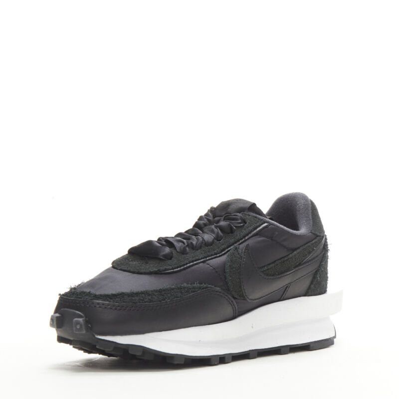 Nike NIKE SACAI LD Waffle BV0073 002 black white sneaker US5 EU37.5 Size US 5.5 / EU 38 - 4 Thumbnail
