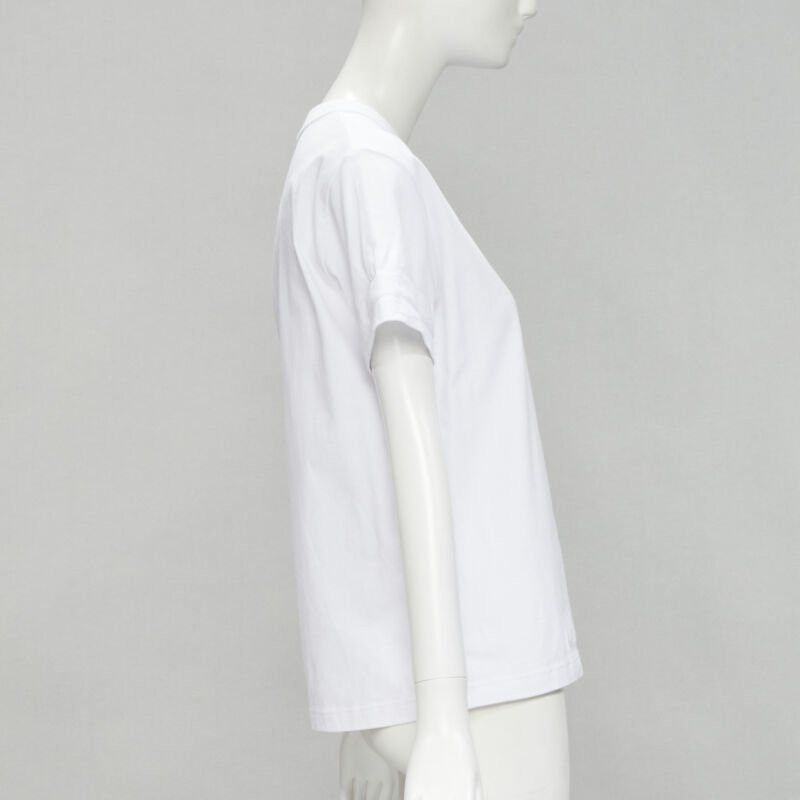 Sacai SACAI CC logo embroeiry pocket boxy tshirt JP0 XS Size XS / US 0-2 / IT 36-38 - 4 Thumbnail