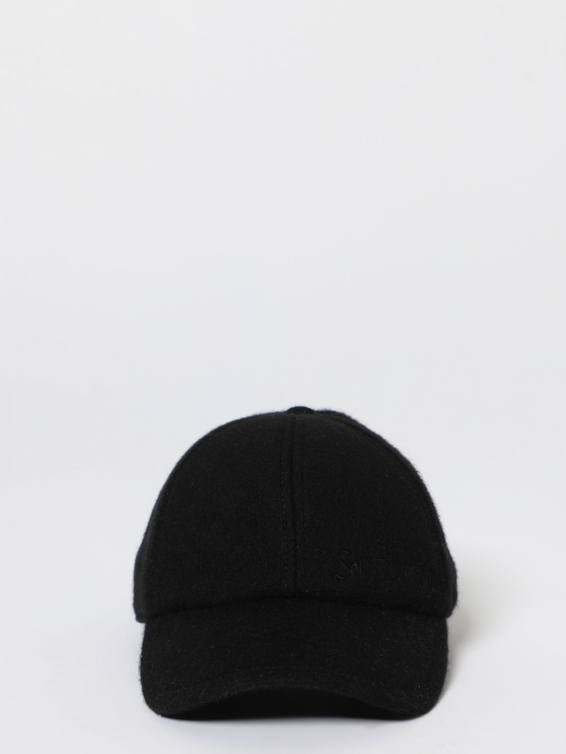 Saint Laurent Paris Saint Laurent Hat Men Black Size ONE SIZE - 2 Thumbnail