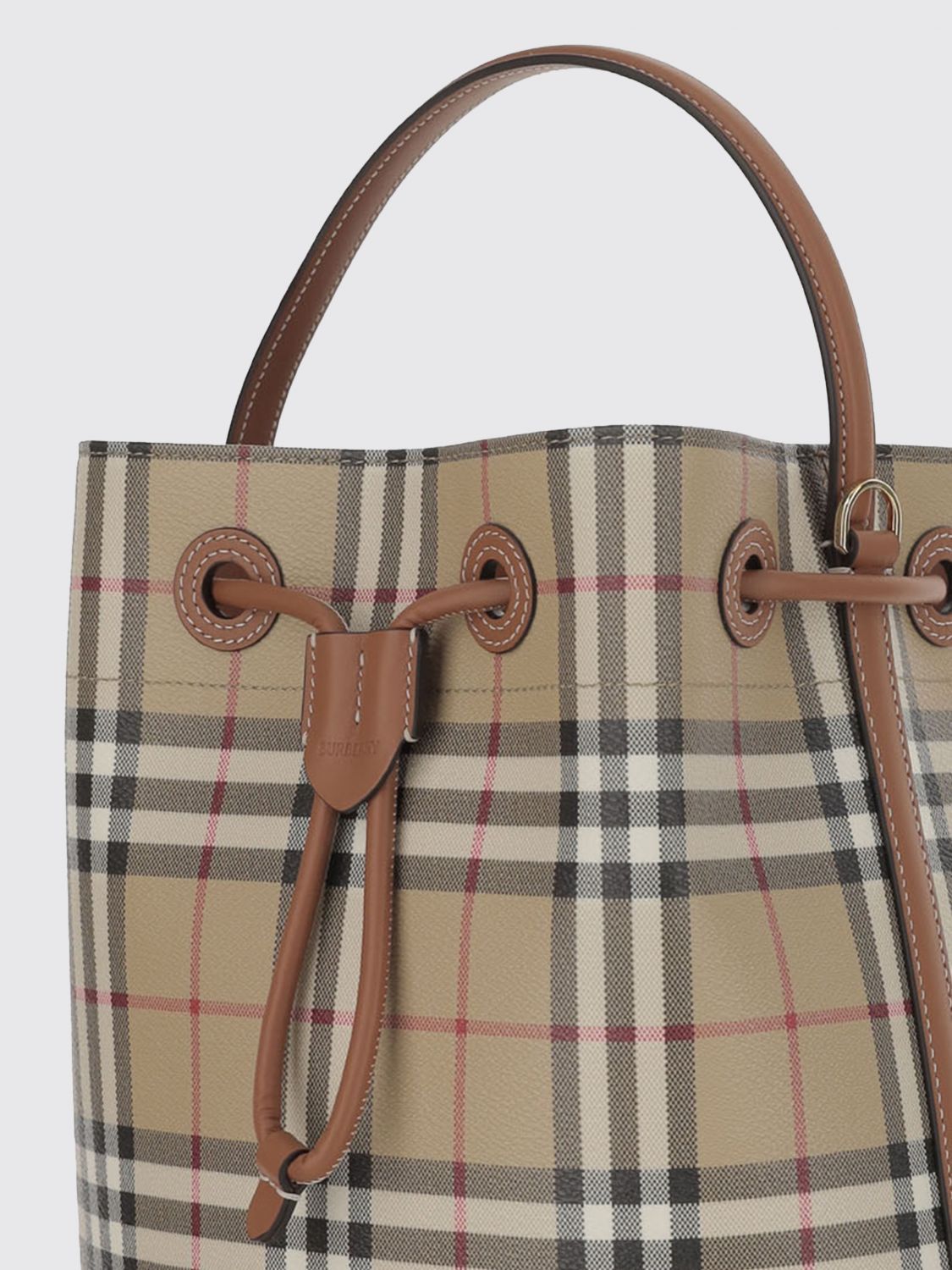 Burberry Burberry Handbag Woman Beige Size ONE SIZE - 3 Thumbnail