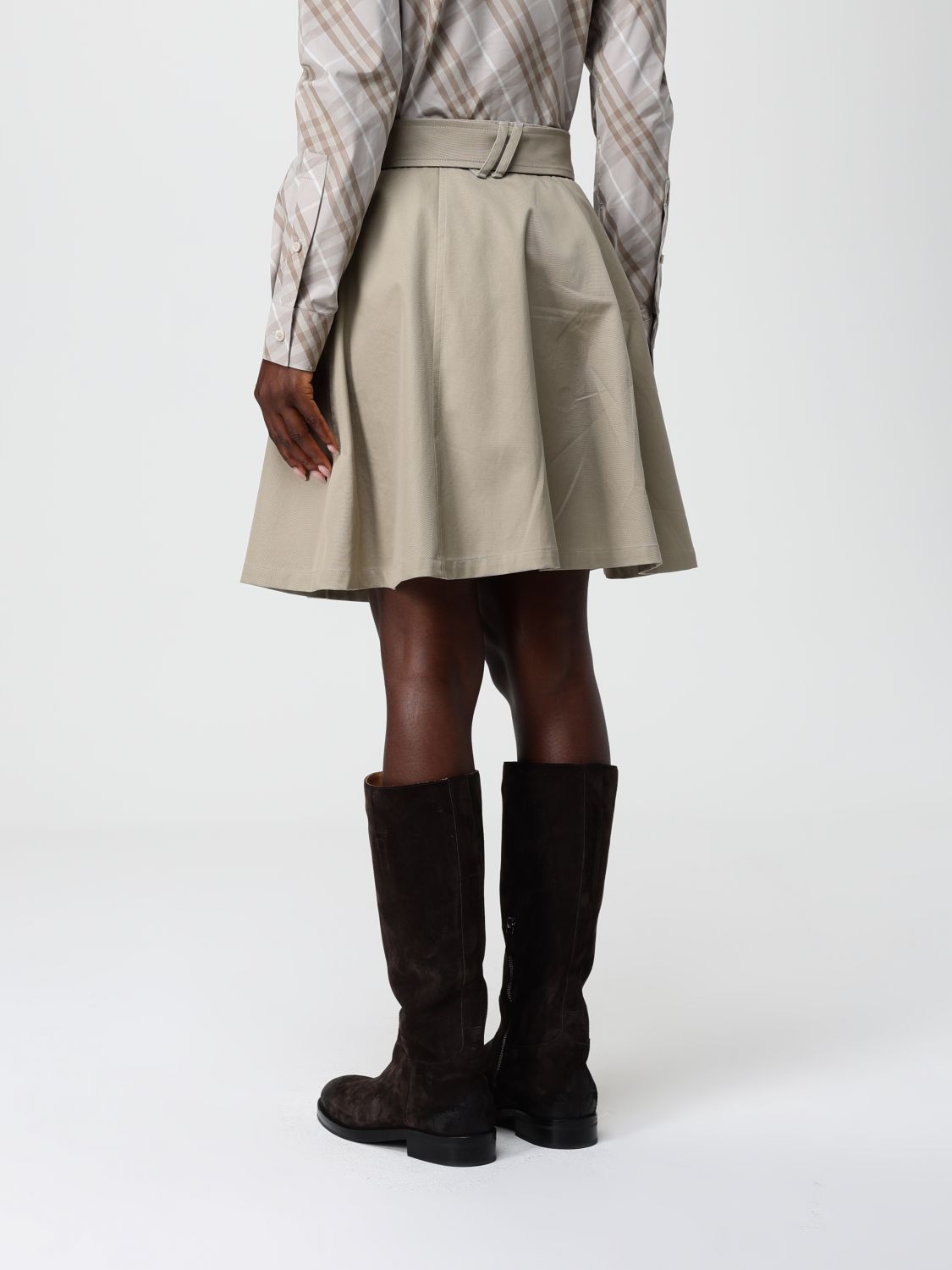 Burberry Burberry Skirt Woman Beige Size 27" / US 4 / IT 40 - 3 Thumbnail