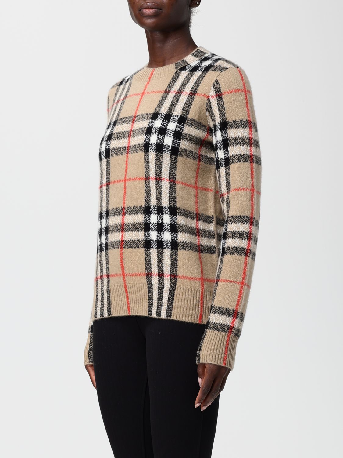 Burberry Sweater Woman Beige
