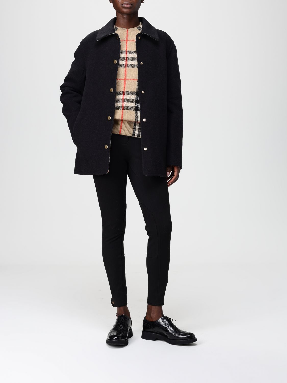 Burberry Sweater Woman Beige