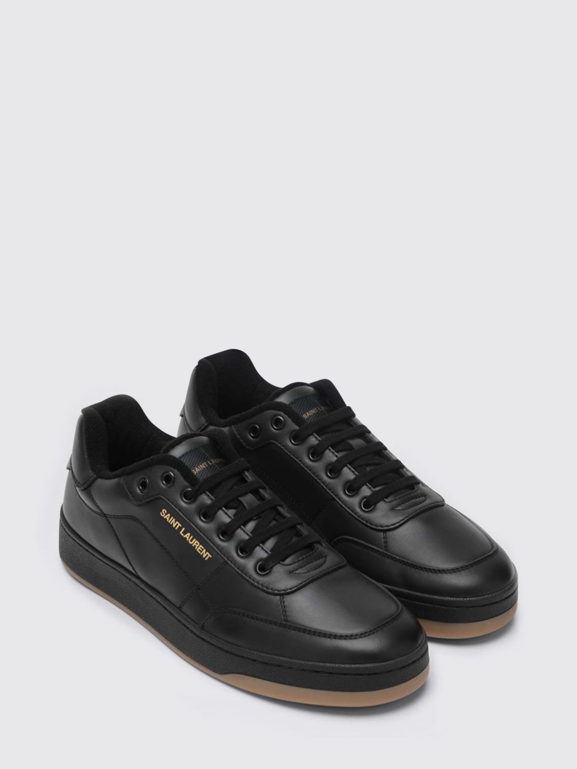 Saint Laurent Paris Saint Laurent Sneakers Men Black Size US 8 / EU 41 - 2 Thumbnail