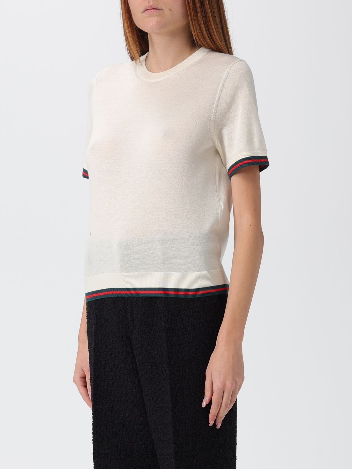 Gucci Gucci Sweater Woman White Size M / US 6-8 / IT 42-44 - 4 Thumbnail