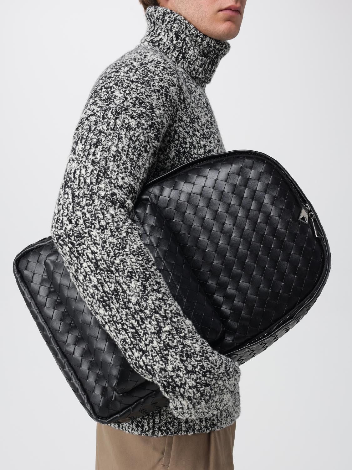 Bottega Veneta Bottega Veneta Backpack Men Black Size ONE SIZE - 2 Thumbnail
