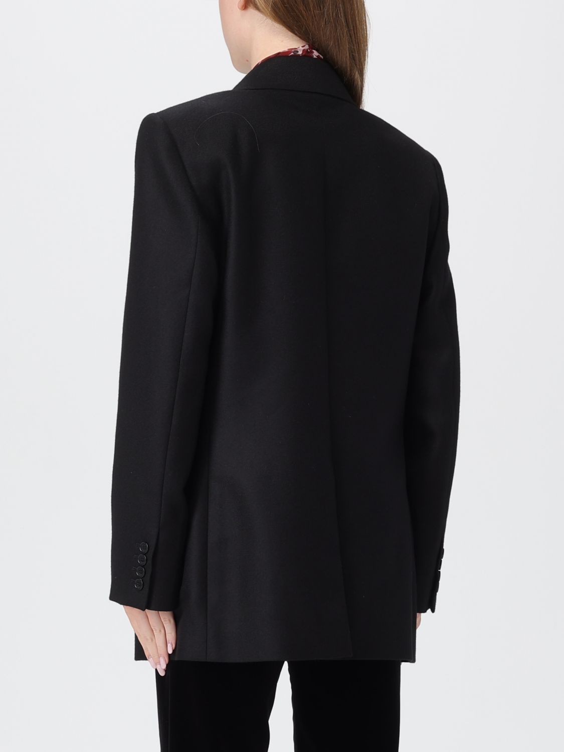 Saint Laurent Paris Saint Laurent Jacket Woman Black Size S / US 4 / IT 40 - 3 Thumbnail