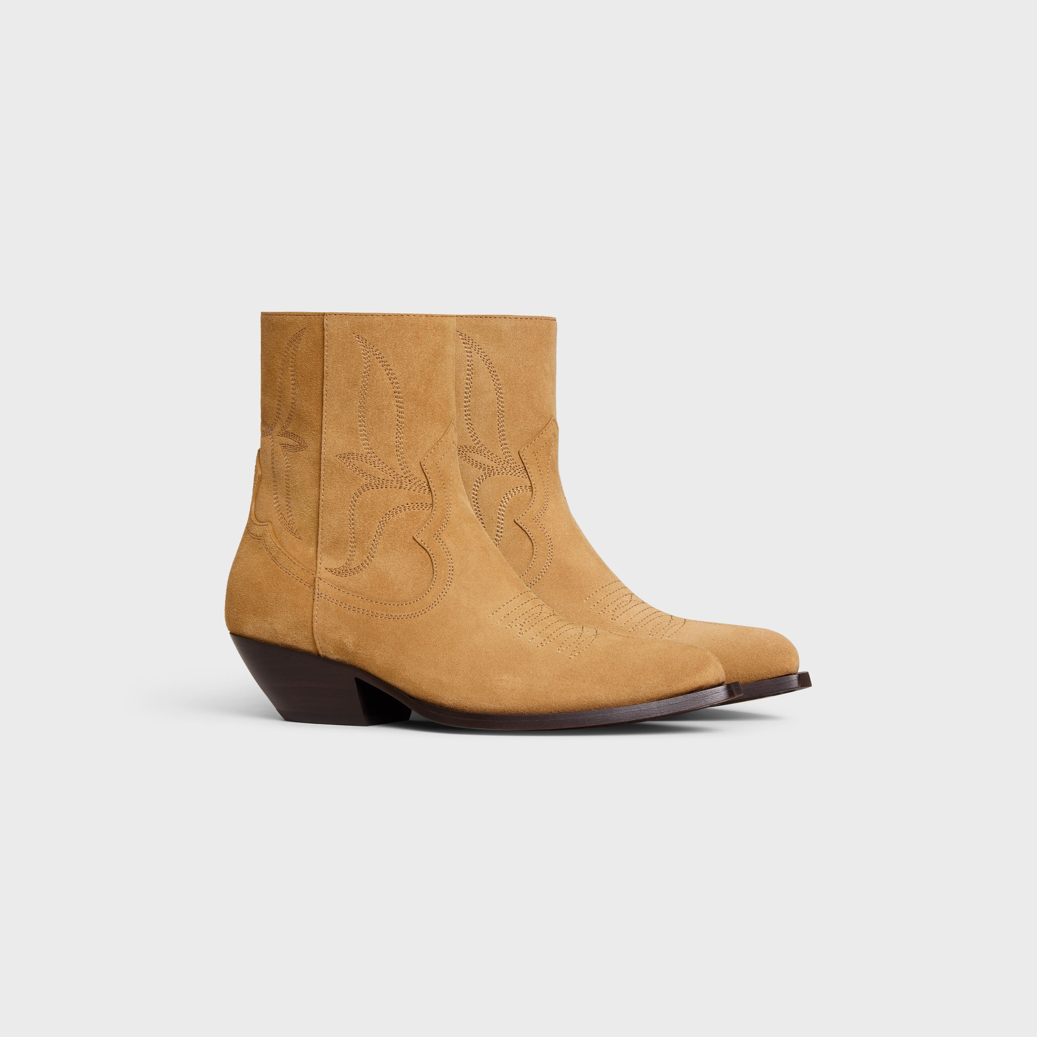 Celine celine leon zipped boot in suede calfskin Size US 10 / IT 40 - 2 Thumbnail