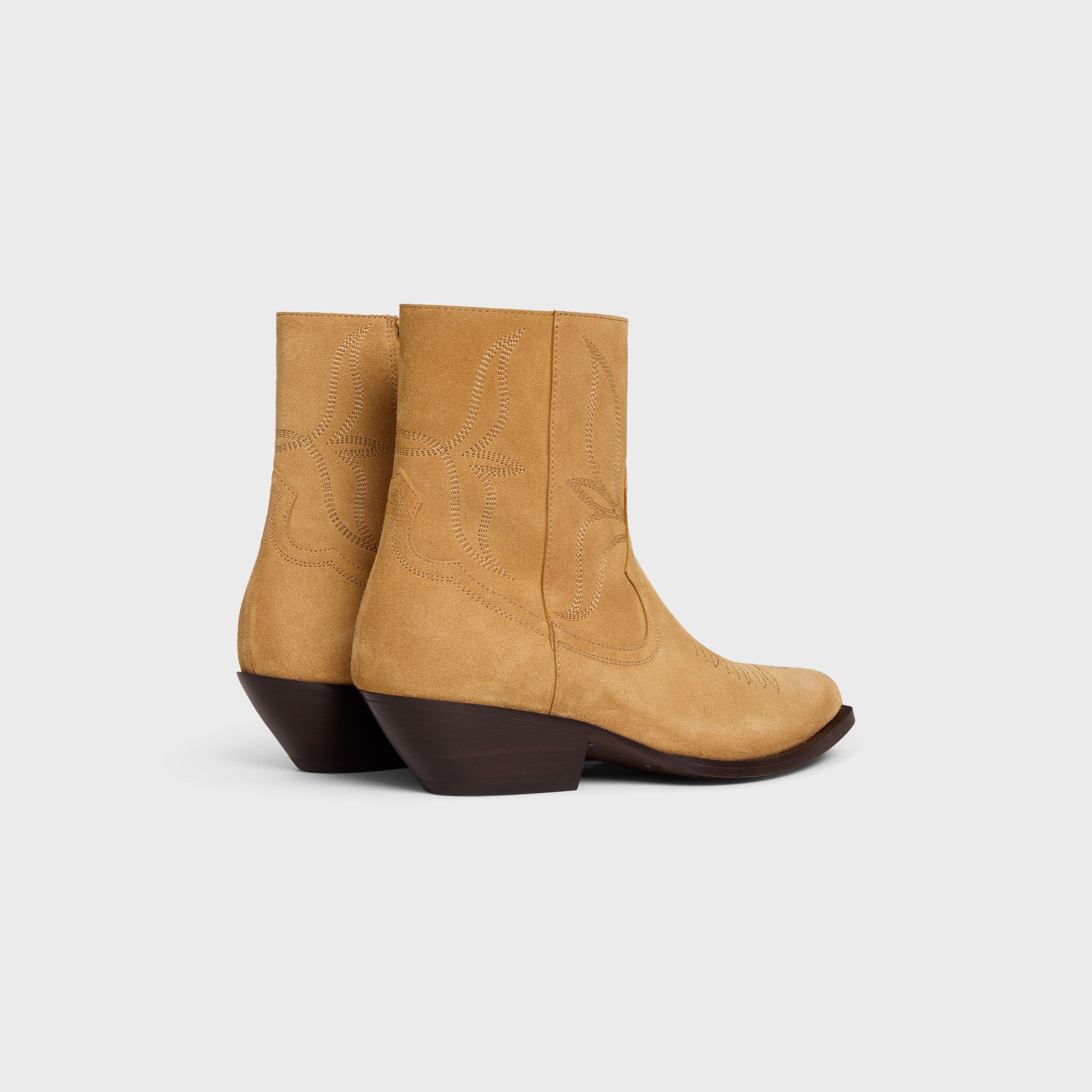 Celine celine leon zipped boot in suede calfskin Size US 11 / IT 41 - 3 Thumbnail