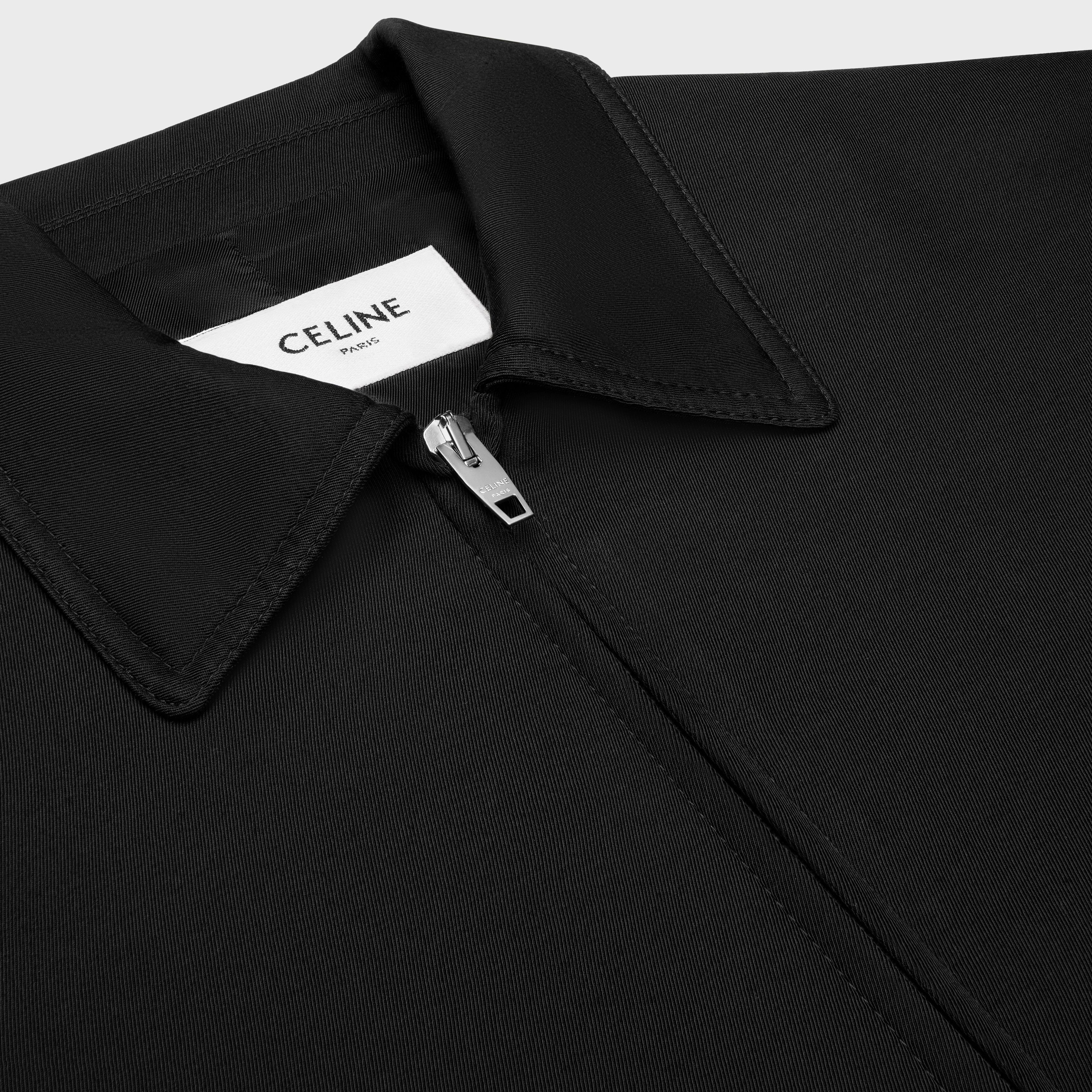 Celine triomphe blouson jacket in rayon twill Size US XXL / EU 58 / 5 - 3 Thumbnail