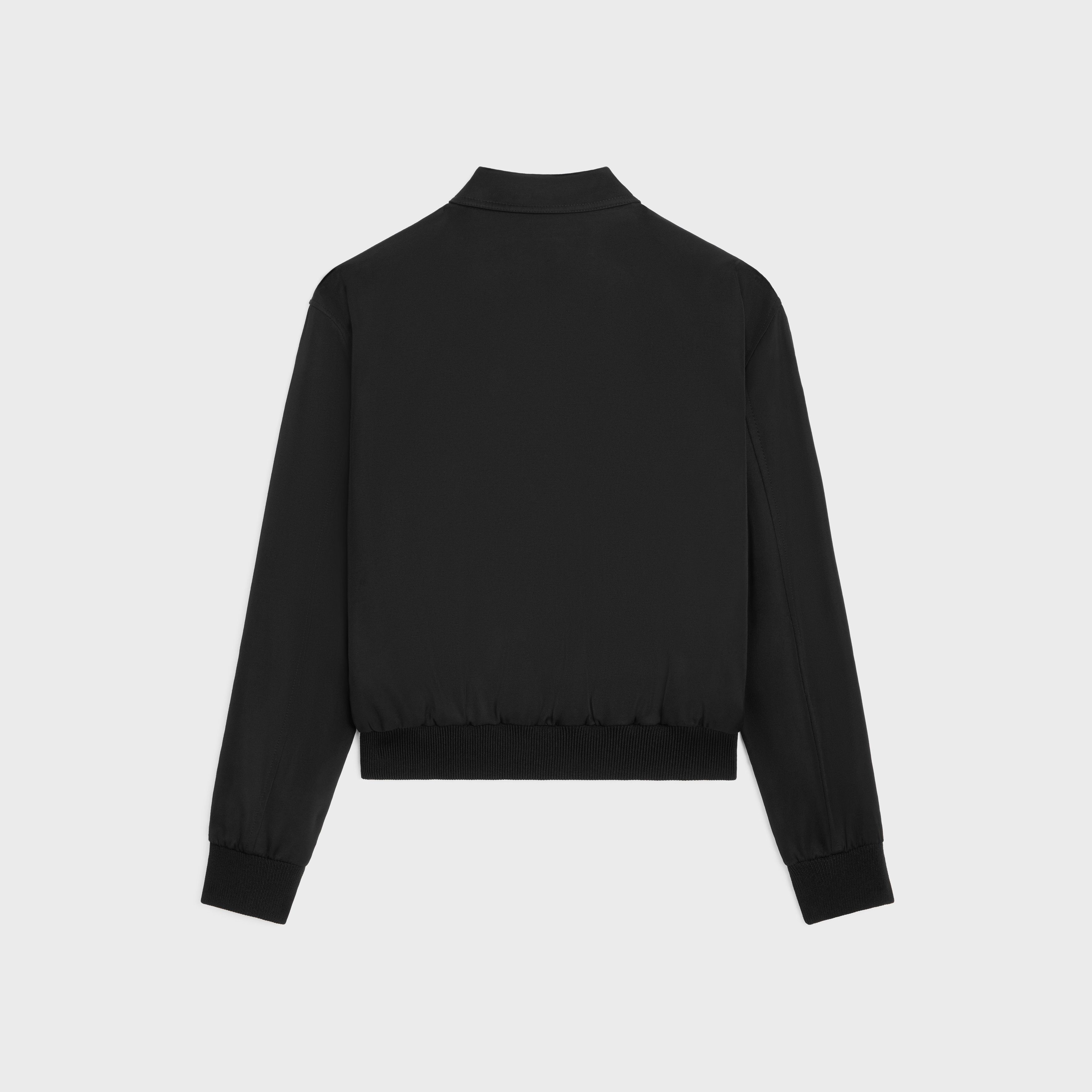 Celine triomphe blouson jacket in rayon twill Size US XXL / EU 58 / 5 - 2 Thumbnail