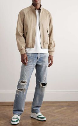 Celine triomphe blouson jacket in technical cotton Size US S / EU 44-46 / 1 - 2 Thumbnail