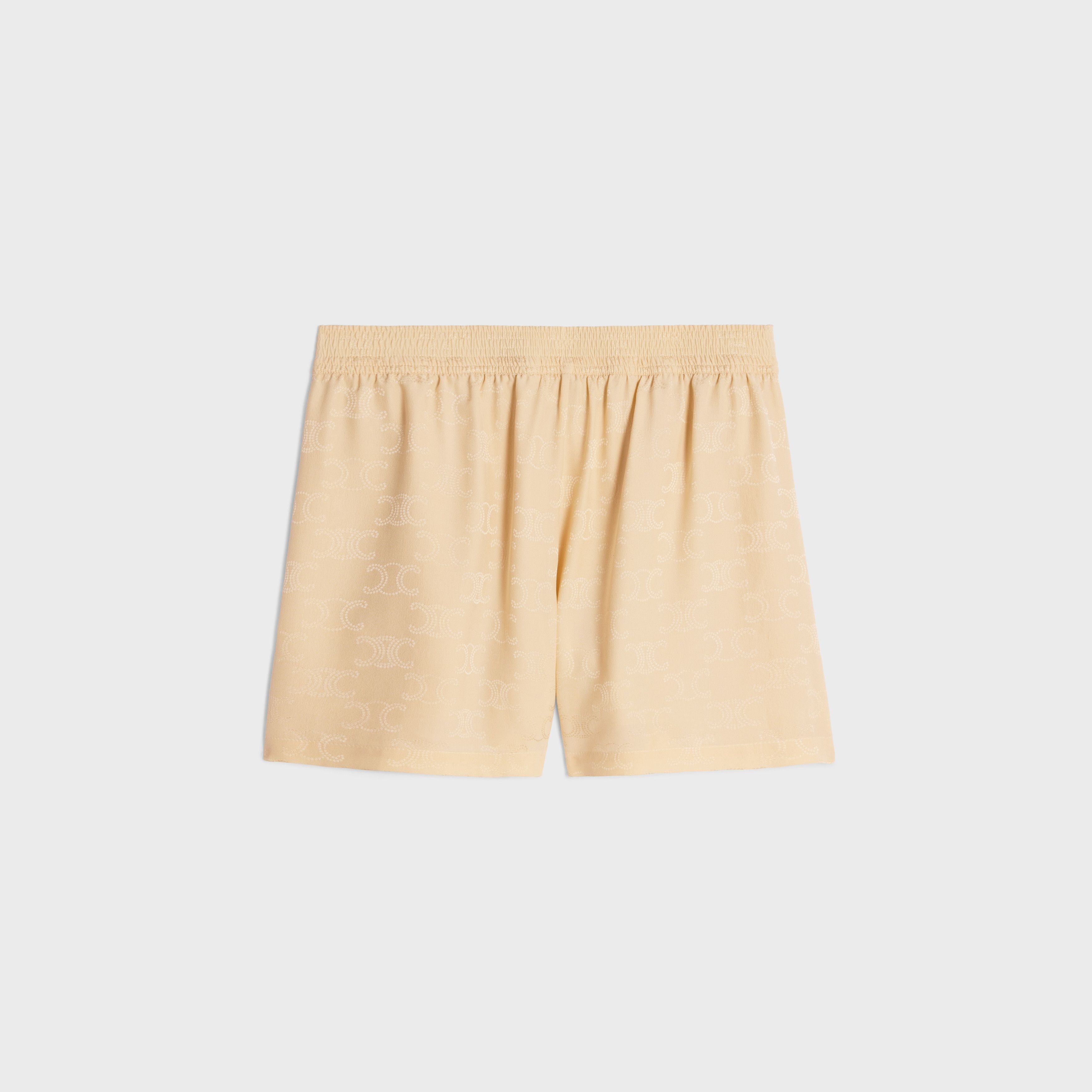 Celine flowing shorts in triomphe silk jacquard Size 27" / US 4 / IT 40 - 2 Thumbnail