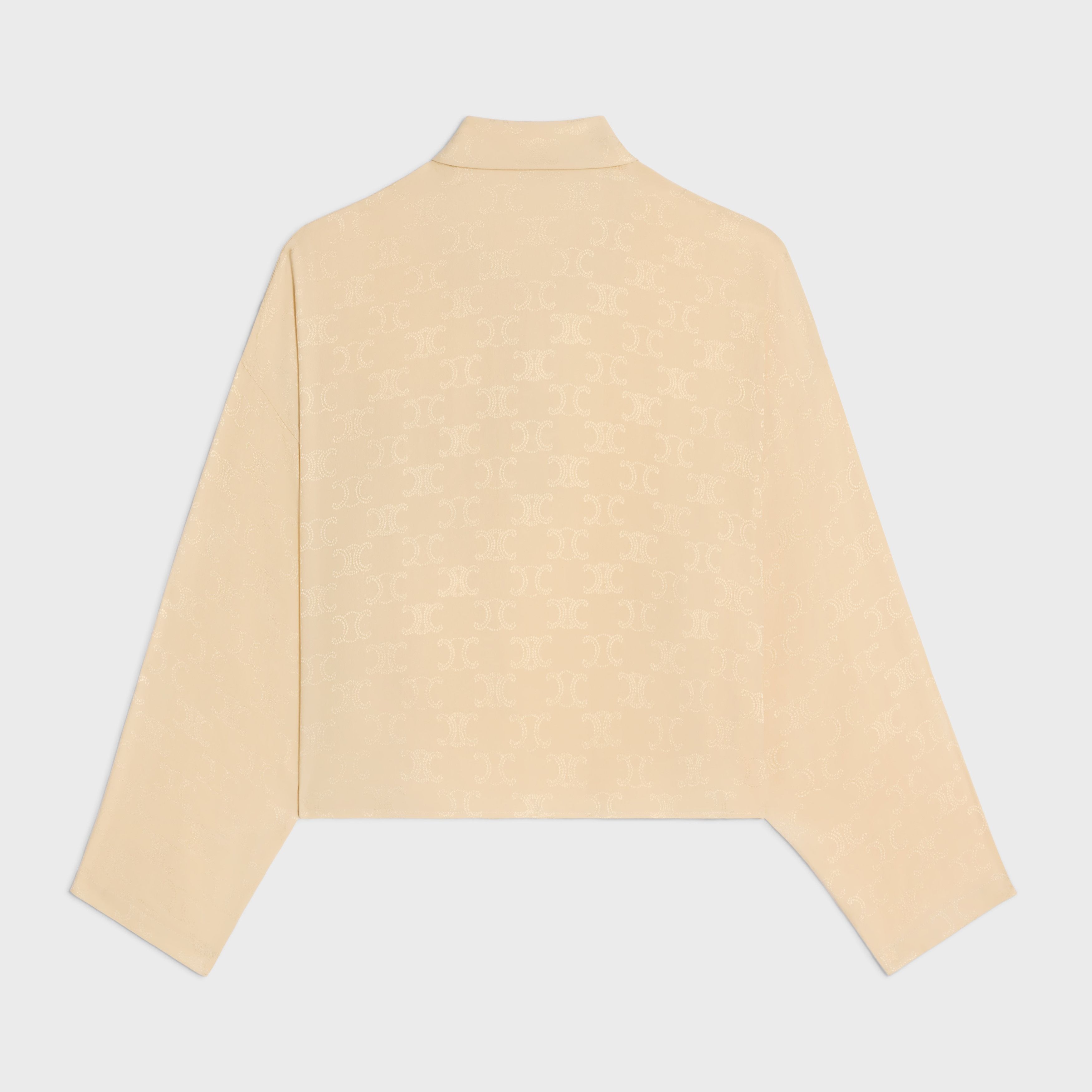 Celine polo blouse in triomphe silk jacquard Size S / US 4 / IT 40 - 2 Thumbnail