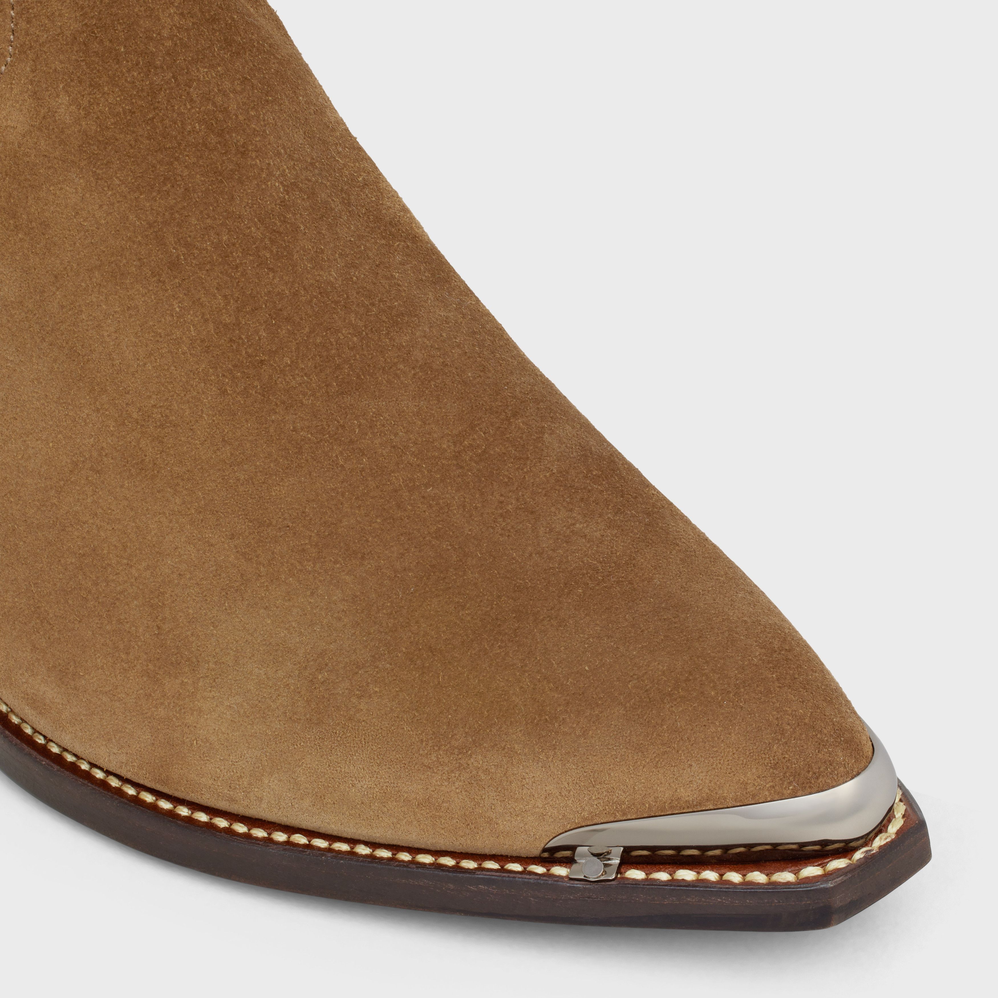 Celine CRUISER BOOTS CHELSEA BOOT in Suede Calfskin Size US 11 / IT 41 - 4 Thumbnail