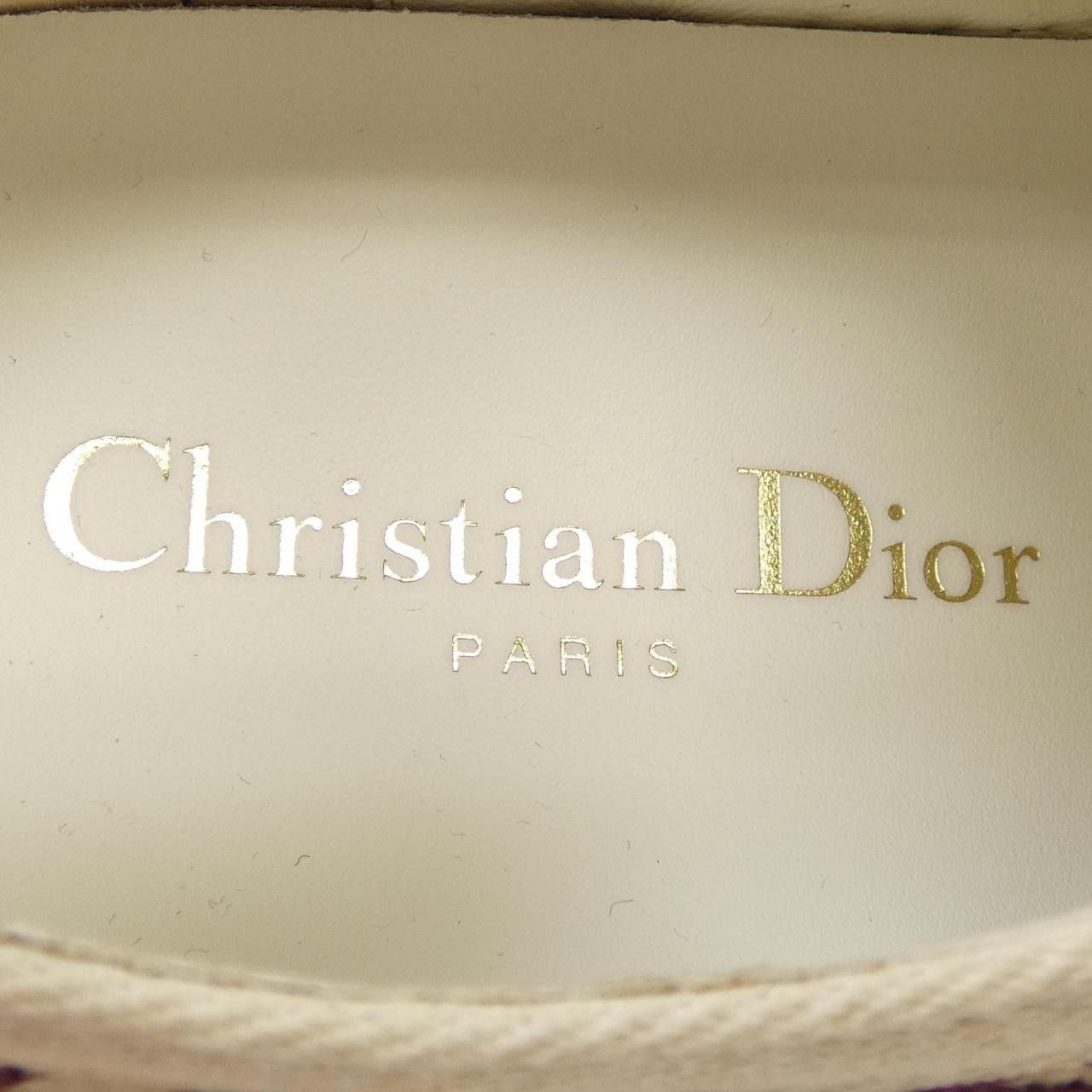 Dior Dior Christian Dior WALK'N'DIOR Dior Oblique Embroidery Sneakers Cotton Shoes KCK211OBE DUTY FREE for USA Size ONE SIZE - 6 Thumbnail