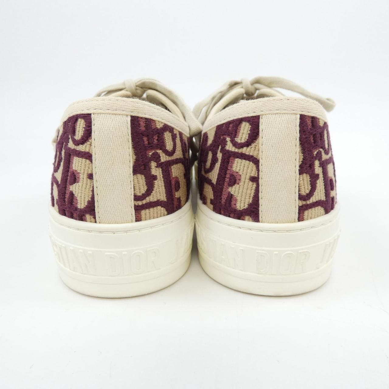 Dior Dior Christian Dior WALK'N'DIOR Dior Oblique Embroidery Sneakers Cotton Shoes KCK211OBE DUTY FREE for USA Size ONE SIZE - 5 Thumbnail