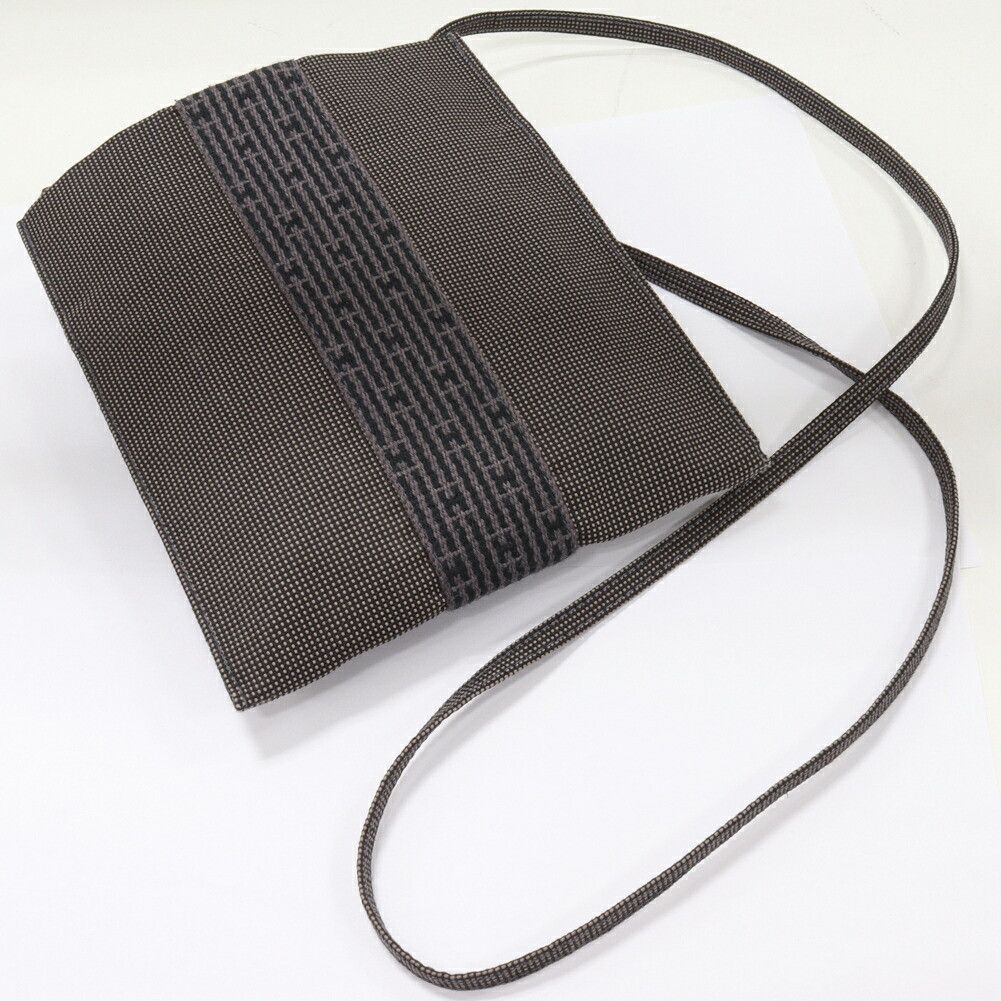 Hermes Hermes Hermes Herline Canvas Shoulder Bag Canvas Crossbody Bag DUTY FREE for USA Size ONE SIZE - 3 Thumbnail