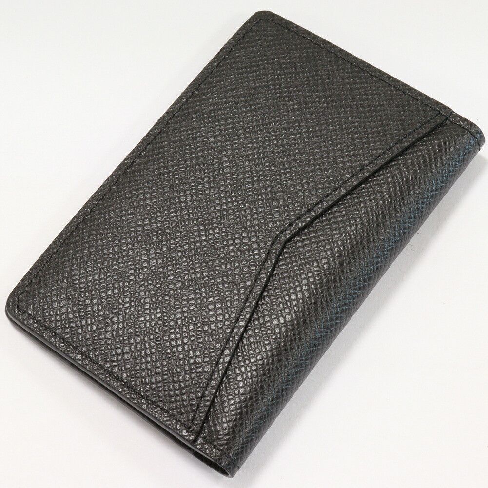 Louis Vuitton Louis Vuitton Louis Vuitton Taiga Organizer de Poche Bifold Card Case M30537 Leather Card Case M30537 DUTY FREE for USA Size ONE SIZE - 2 Thumbnail