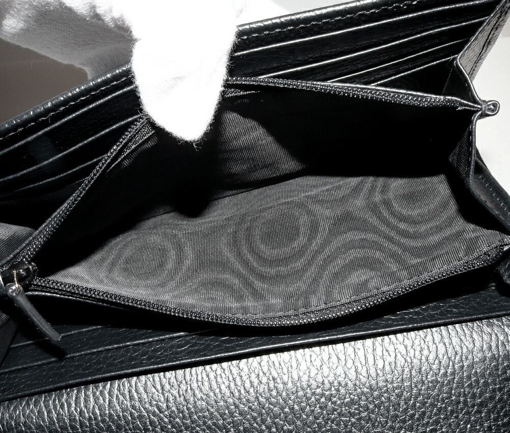 Gucci Gucci Gucci Calf GG Marmont Continental Wallet Long Wallet 456116 CAO0G 1000 Leather Long Wallet 456116 CAO0G 1000 DUTY FREE for USA Size ONE SIZE - 5 Thumbnail