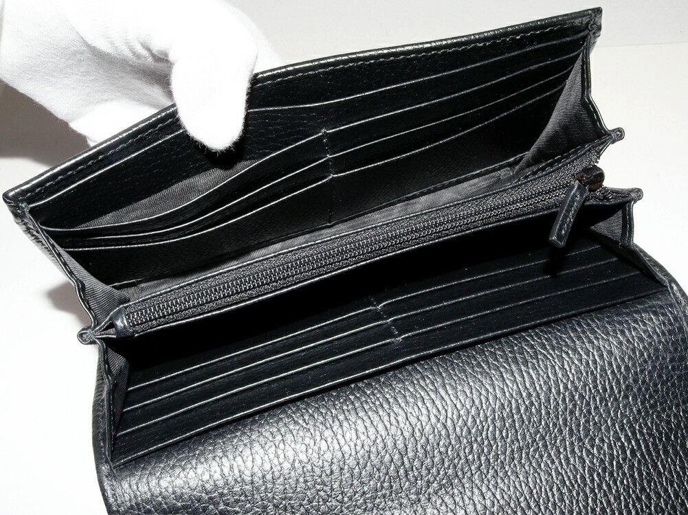 Gucci Gucci Gucci Calf GG Marmont Continental Wallet Long Wallet 456116 CAO0G 1000 Leather Long Wallet 456116 CAO0G 1000 DUTY FREE for USA Size ONE SIZE - 4 Thumbnail