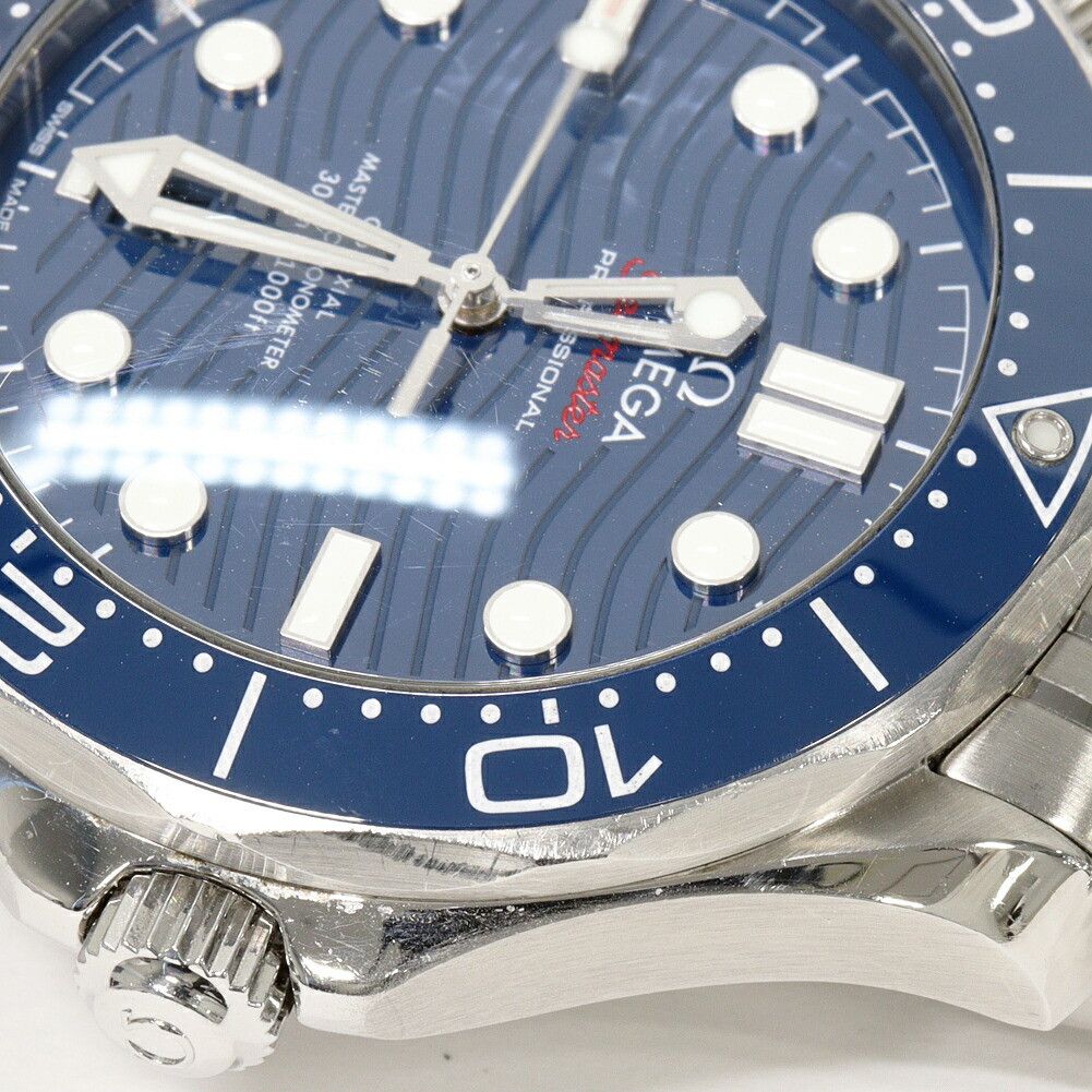 Omega Omega Omega Blue Dial Seamaster Diver 300M Automatic Watch 210.30.42.20.03.001 Metal Automatic 210.30.42.20.03.001 DUTY FREE for USA Size ONE SIZE - 5 Thumbnail