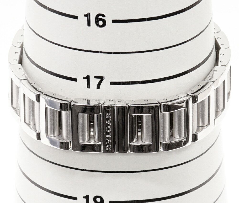 Bvlgari Bvlgari Bvlgari White Dial Rettangolo Watch RT45S Metal Automatic RT45S DUTY FREE for USA Size ONE SIZE - 4 Thumbnail