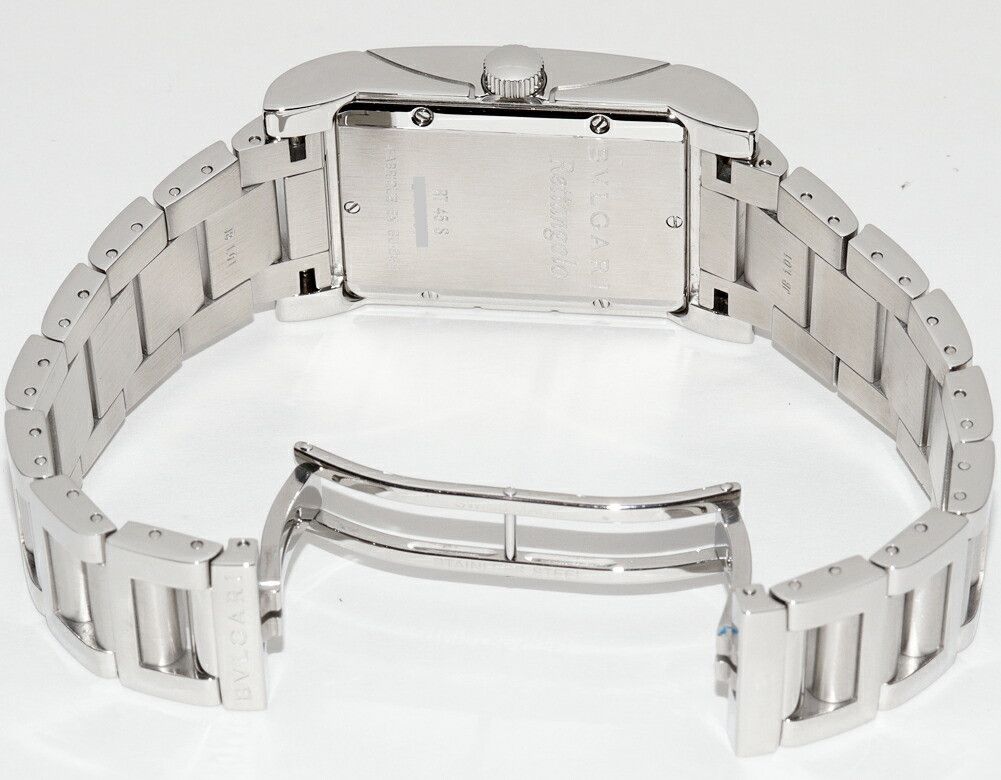 Bvlgari Bvlgari Bvlgari White Dial Rettangolo Watch RT45S Metal Automatic RT45S DUTY FREE for USA Size ONE SIZE - 2 Thumbnail