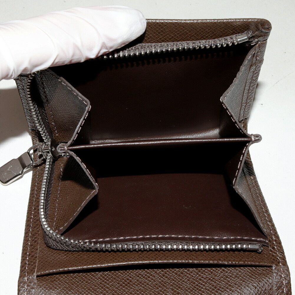 Louis Vuitton Louis Vuitton Taiga Portemonnaie Sergei Coin Case M32568 Leather Coin Case M32568 DUTY FREE for USA Wallets