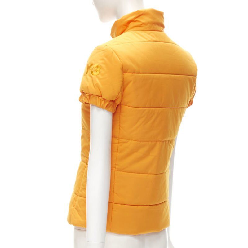 Y-3 Y3Y3 YOHJI YAMAMOTO ADIDAS orange padded puffer top XS Size XS / US 0-2 / IT 36-38 - 7 Thumbnail