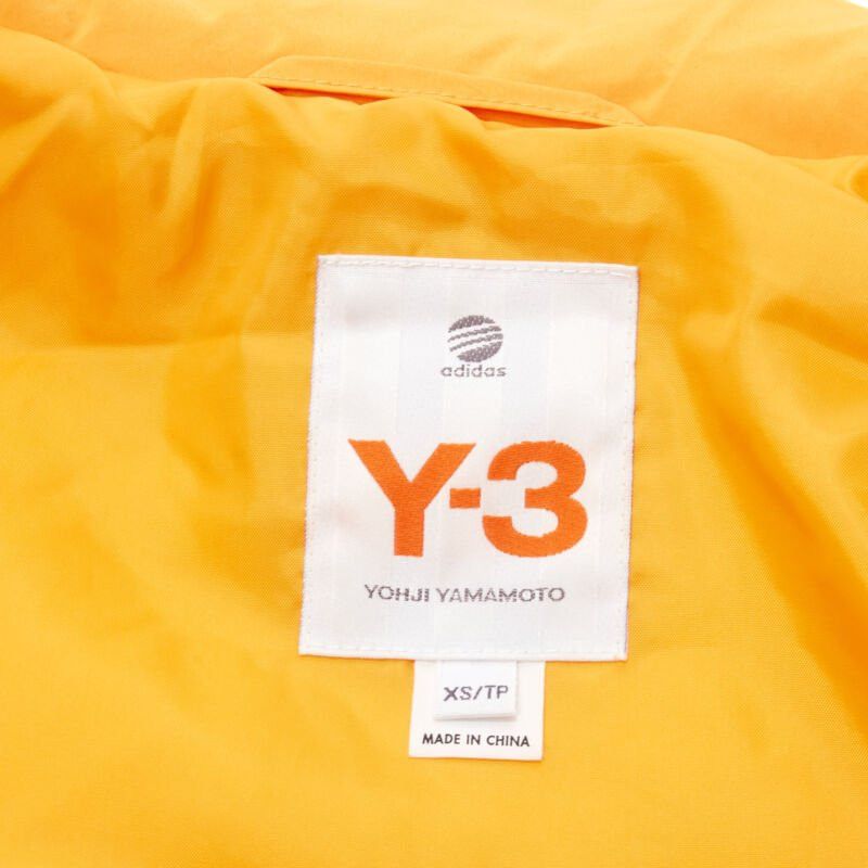 Y-3 Y3Y3 YOHJI YAMAMOTO ADIDAS orange padded puffer top XS Size XS / US 0-2 / IT 36-38 - 10 Thumbnail
