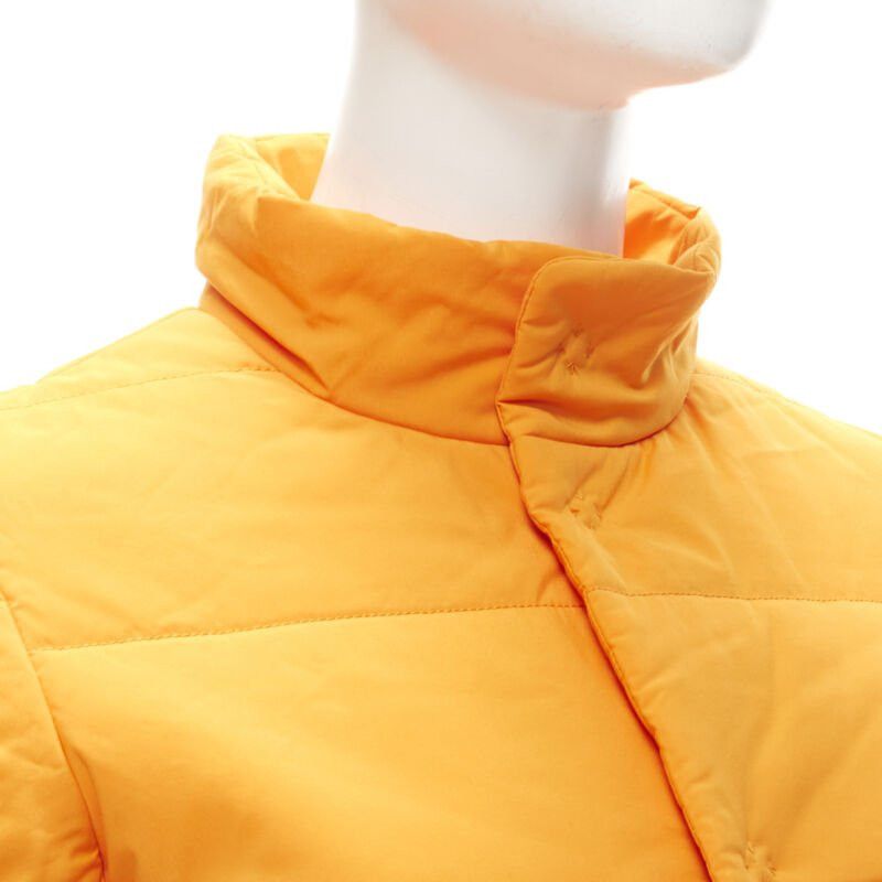 Y-3 Y3Y3 YOHJI YAMAMOTO ADIDAS orange padded puffer top XS Size XS / US 0-2 / IT 36-38 - 8 Thumbnail