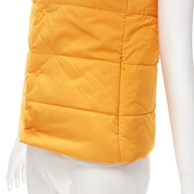 Y-3 Y3Y3 YOHJI YAMAMOTO ADIDAS orange padded puffer top XS Size XS / US 0-2 / IT 36-38 - 9 Thumbnail