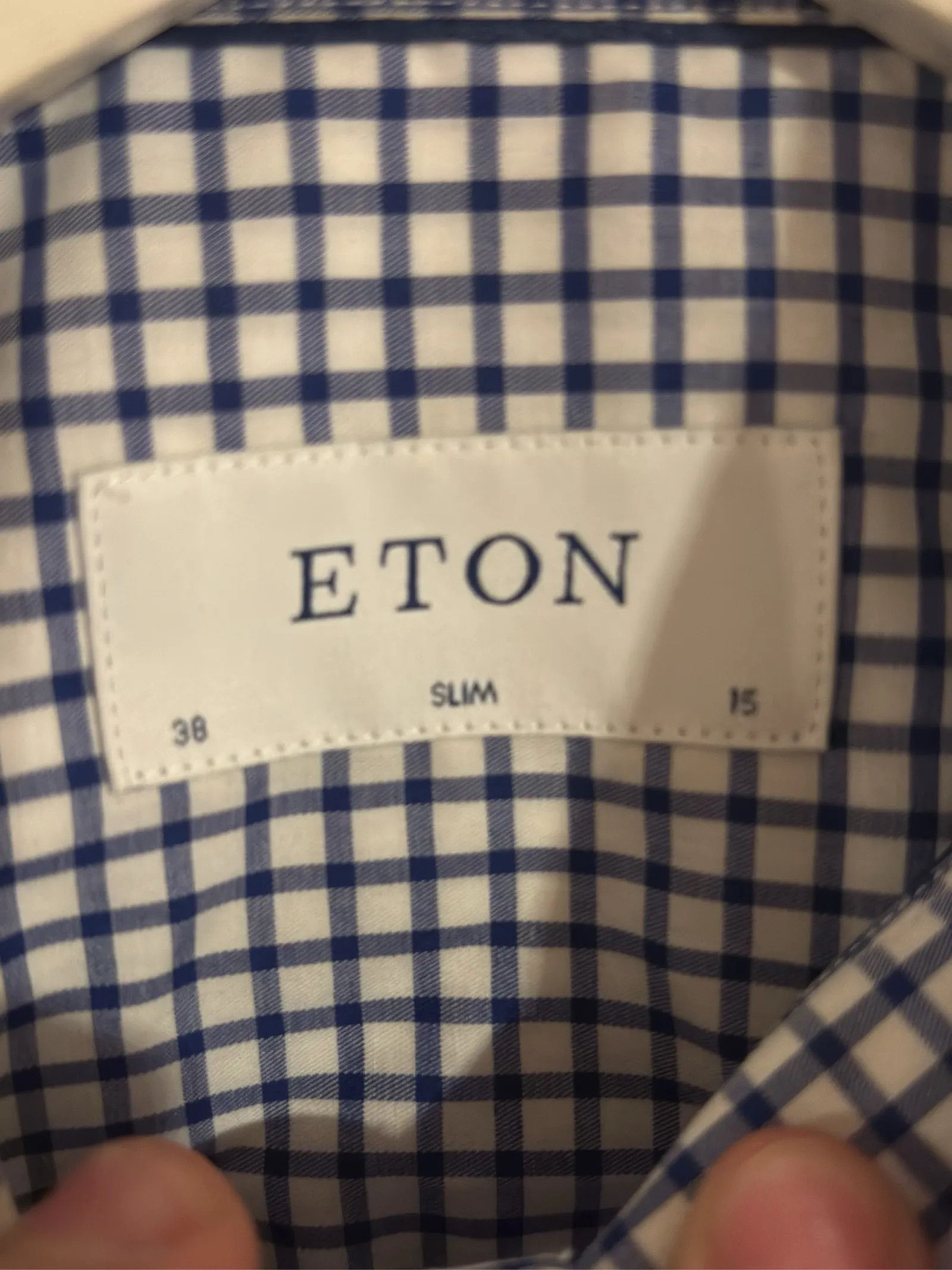 Eton Eton Fine twill Shirt Size US S / EU 44-46 / 1 - 2 Thumbnail