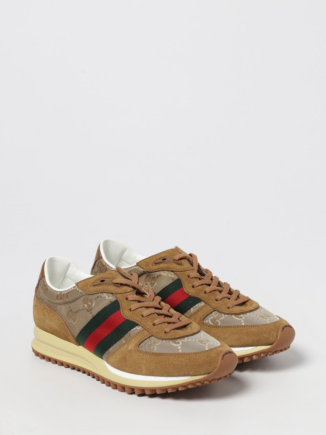 Gucci Gucci Sneakers Men Beige Size US 7 / EU 40 - 2 Thumbnail