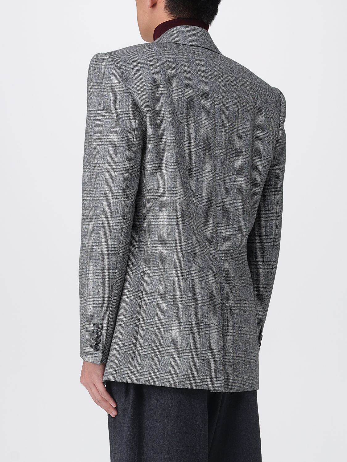 Saint Laurent Paris Saint Laurent Jacket Men Grey Size US S / EU 44-46 / 1 - 3 Thumbnail
