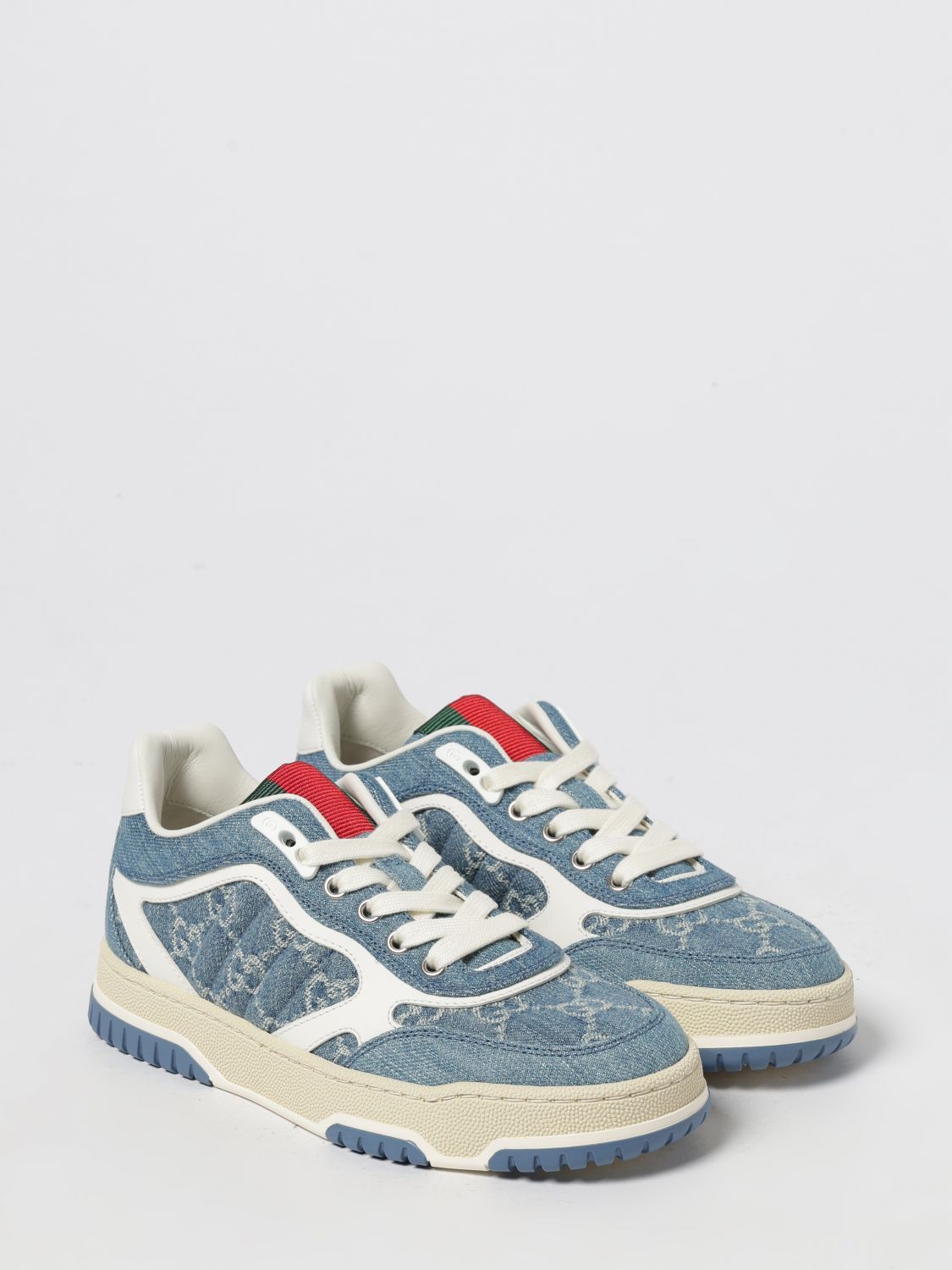 Gucci Gucci Sneakers Woman Denim Size US 5 / IT 35 - 2 Thumbnail
