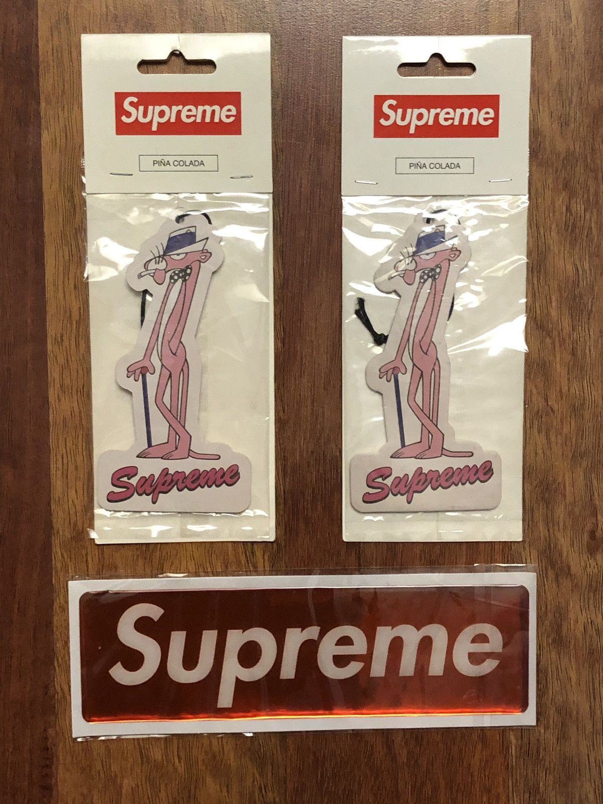 Supreme SUPREME x PINK PANTHER AIR FRESHENER / BRAND NEW / RARE